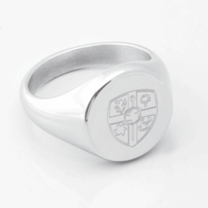 Tranmere Football Club Engraved Silver Signet Ring