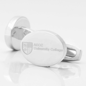 AECC University College Cufflinks Silver