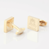 City University Of London Cufflinks Gold