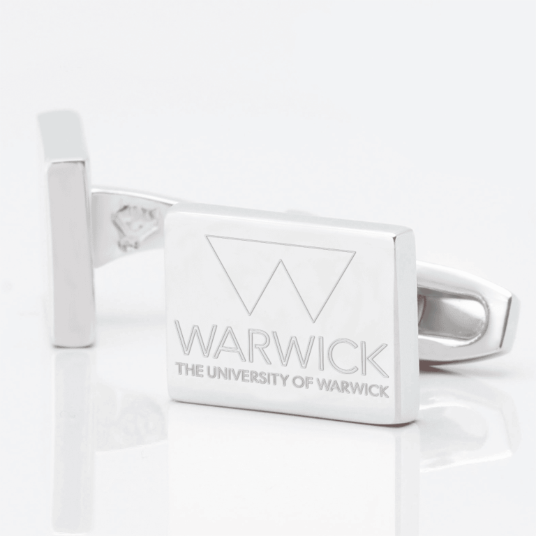 University Of Warwick Cufflinks Silver University Of Warwick Cufflinks Silver