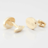 University Of West England Cufflinks Gold