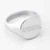 University Of Westminster Signet Ring Silver