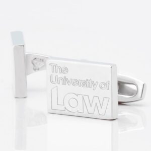 University of Law cufflinks silver