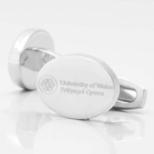 University of Wales cufflinks silver