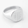 Clare College Silver Signet Ring