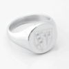 Darwin College Silver Signet Ring