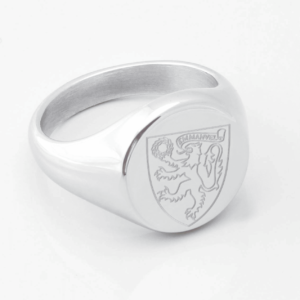 Emmanuel College Silver Signet Ring