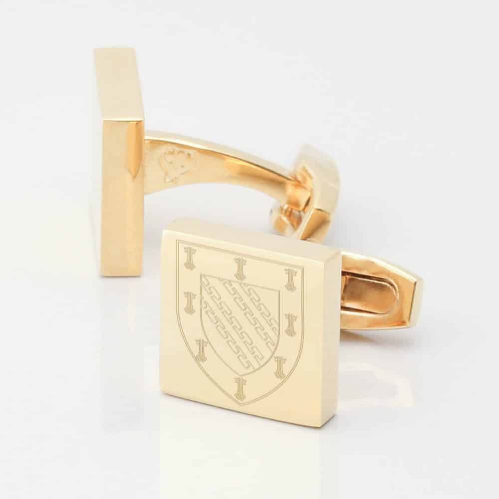 Exeter College Gold Cufflinks