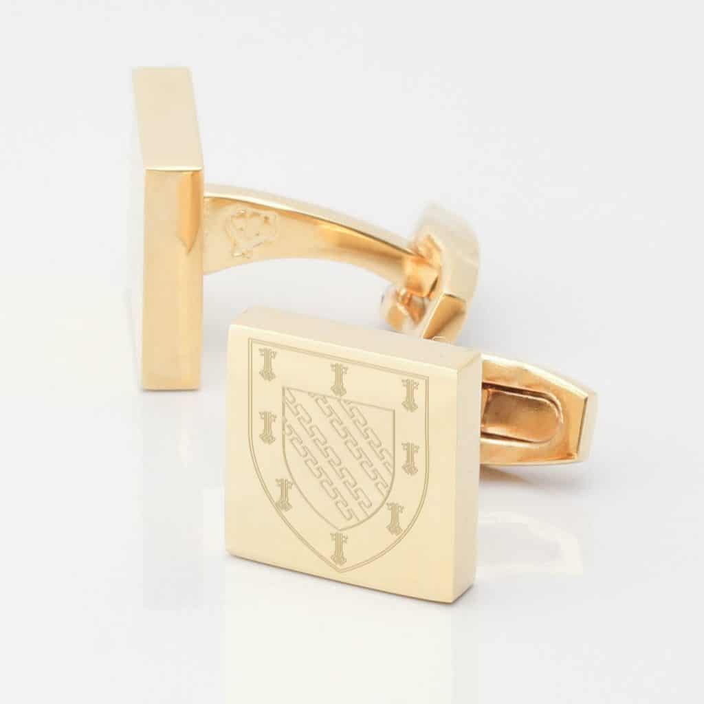 Exeter College Gold Cufflinks