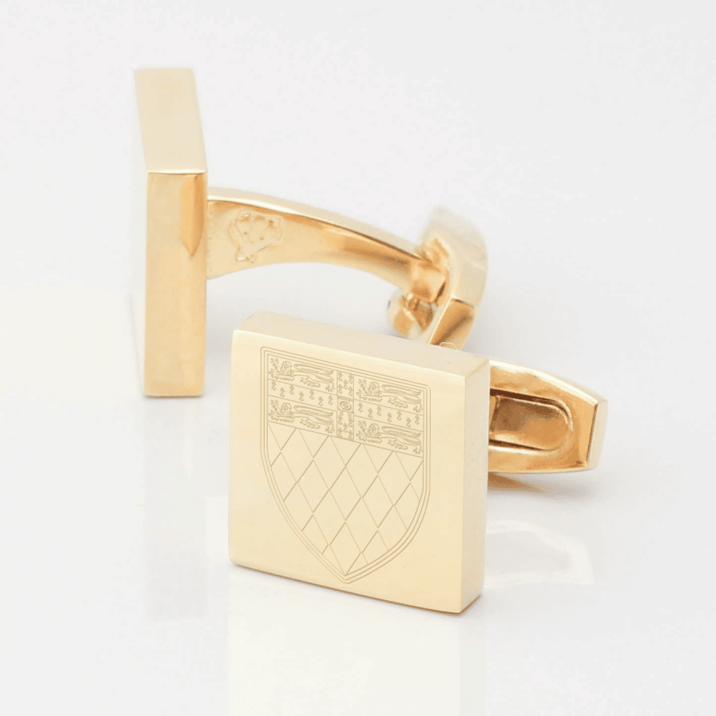 Fitzwilliam College Gold Cufflinks