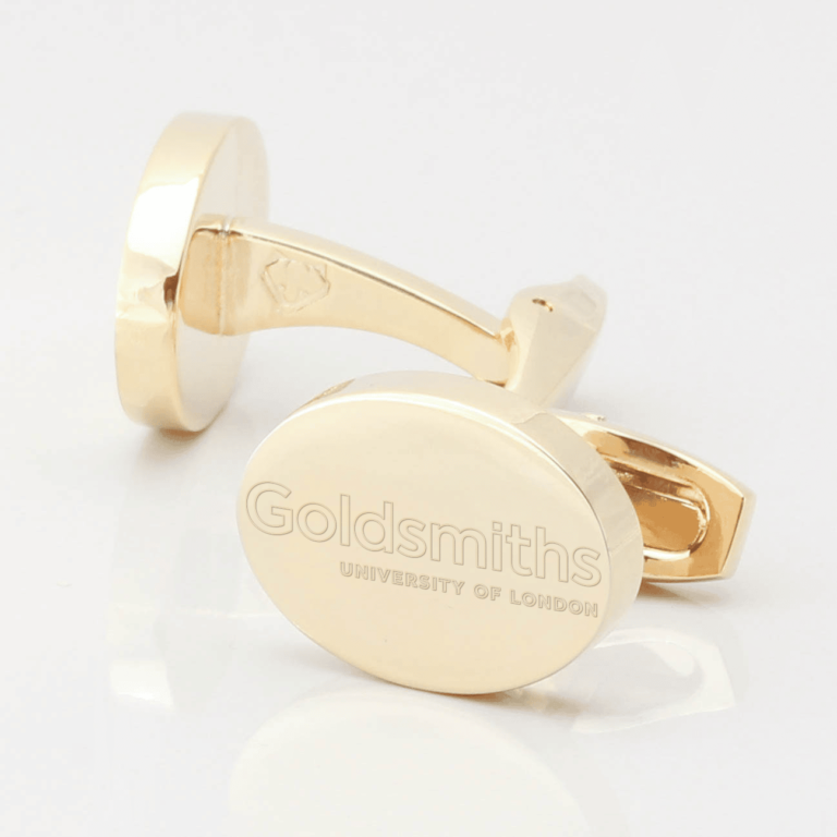 Goldsmiths University Cufflinks Gold