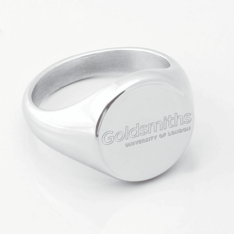 Goldsmiths University Signet Ring Silver