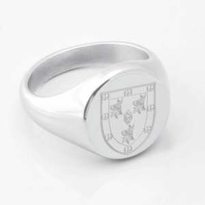 Homerton College Silver Signet Ring