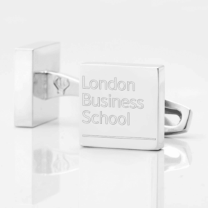 London Business School Cufflinks Silver