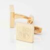Queens College Gold Cufflinks