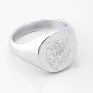 Robinson College Silver Signet Ring