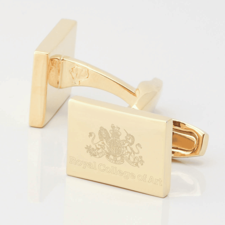 Royal College Of Art Gold Cufflinks