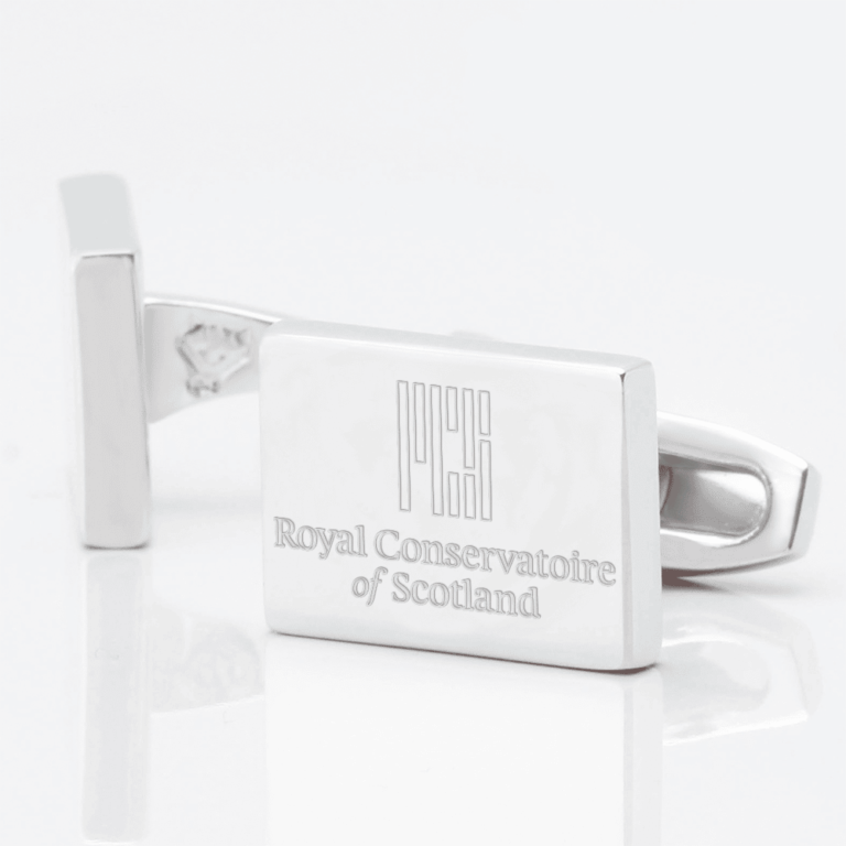 Royal Conservatoire Of Scotland Silver Cufflinks Royal Conservatoire Of Scotland Silver Cufflinks