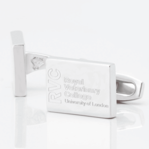 Royal Veterinary College Silver Cufflinks