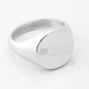 SOAS University Of London Silver Signet Ring