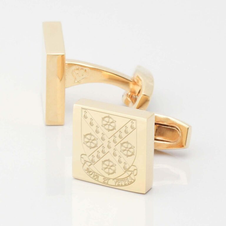 Saint Catherines College Gold Cufflinks