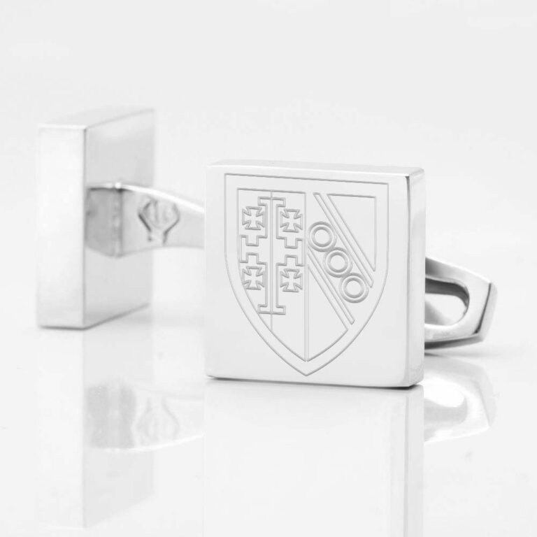 Selwyn College Silver Cufflinks