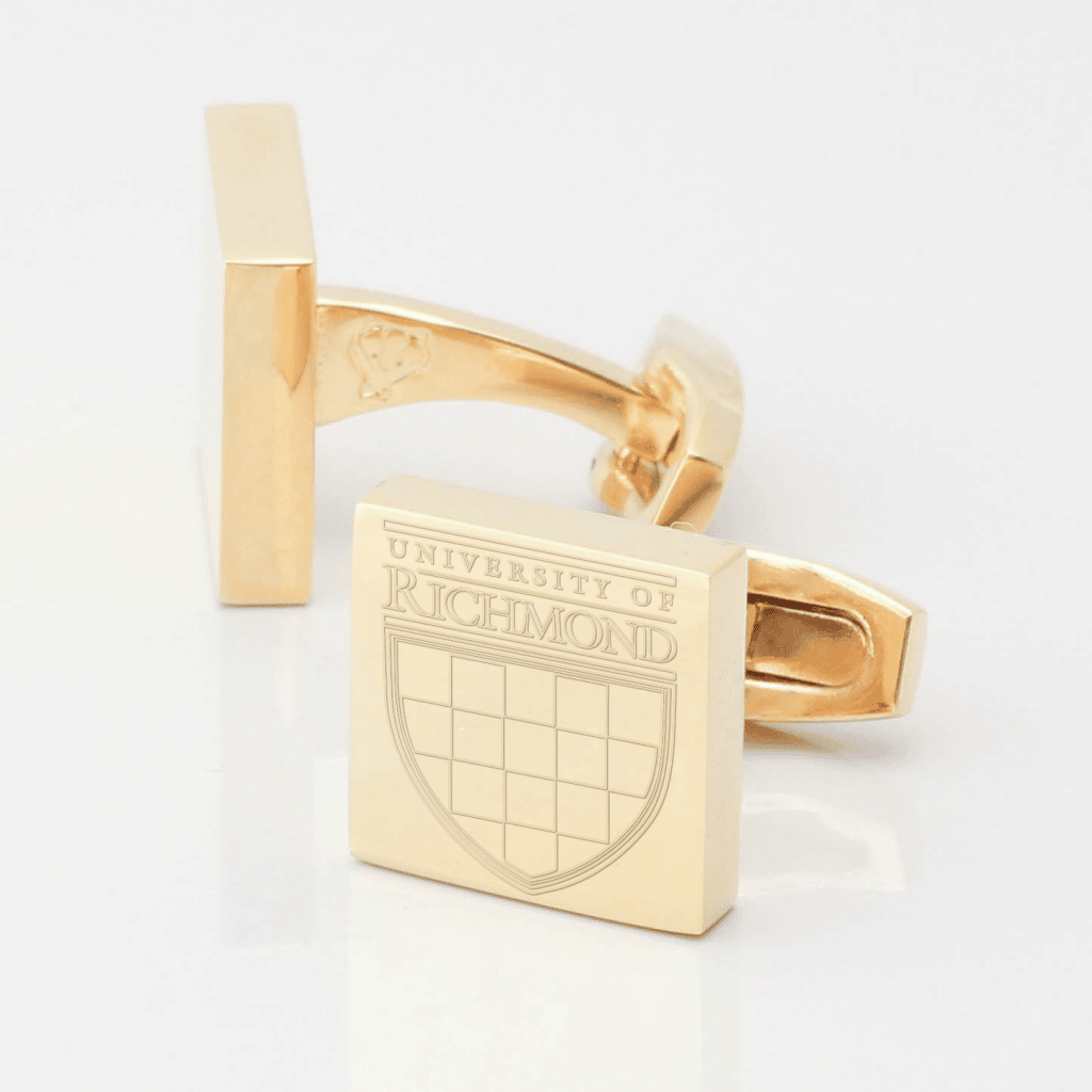 University Of Richmond Gold Cufflinks