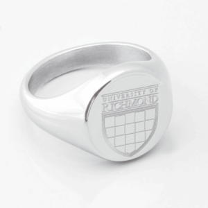 University Of Richmond Silver Signet Ring