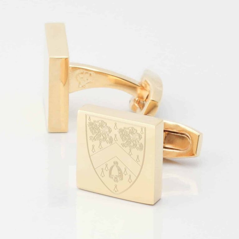 Wolfson College Gold Cufflinks