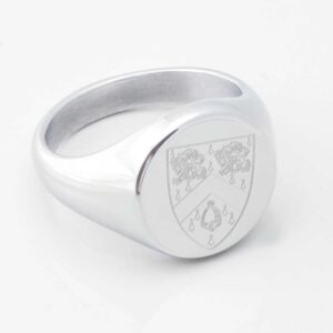 Wolfson College Silver Signet Ring