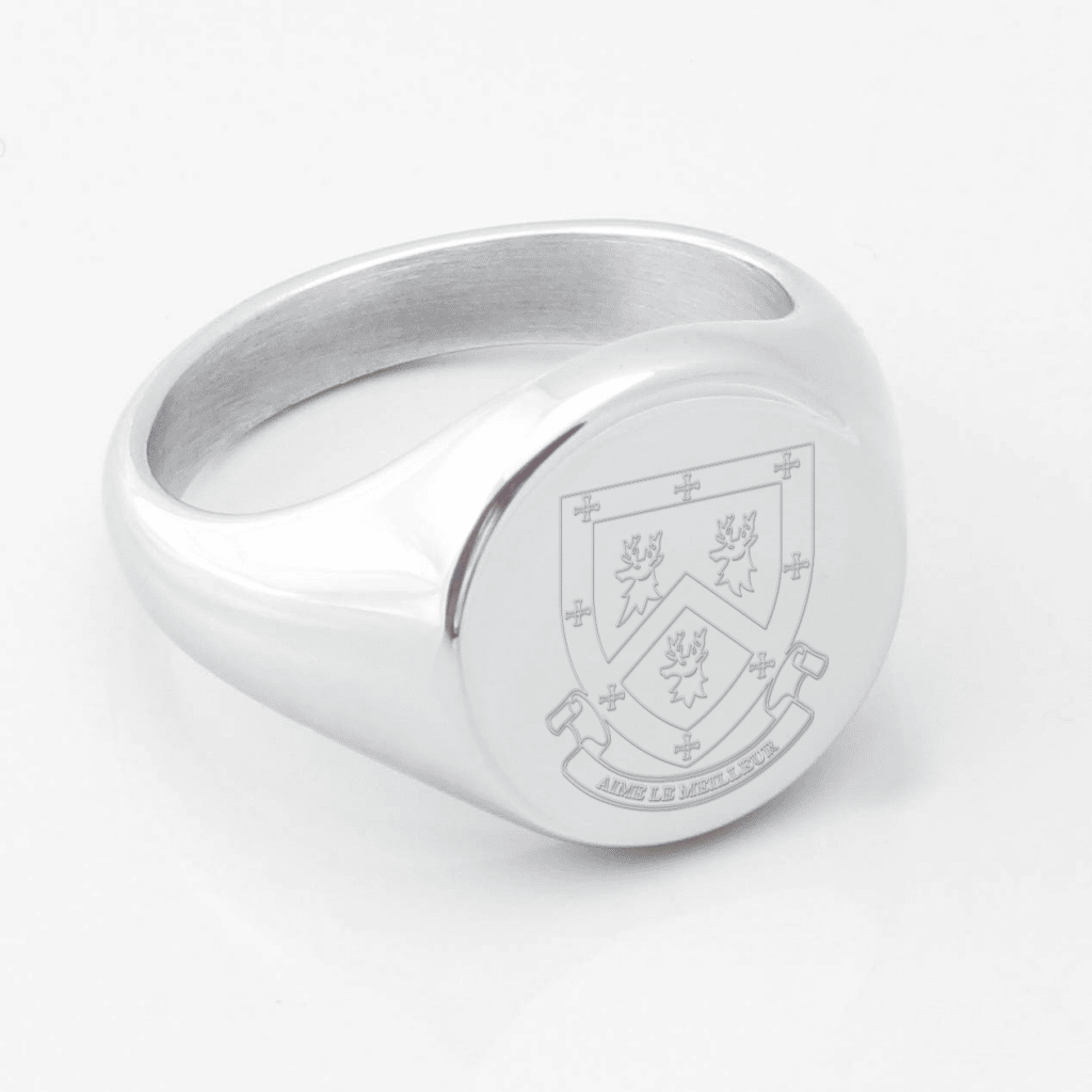 Collingwood College Silver Signet Ring