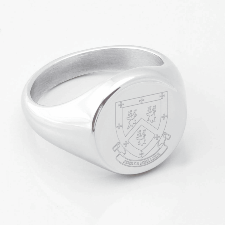 Collingwood College Silver Signet Ring