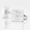 Lincoln College Silver Cufflinks