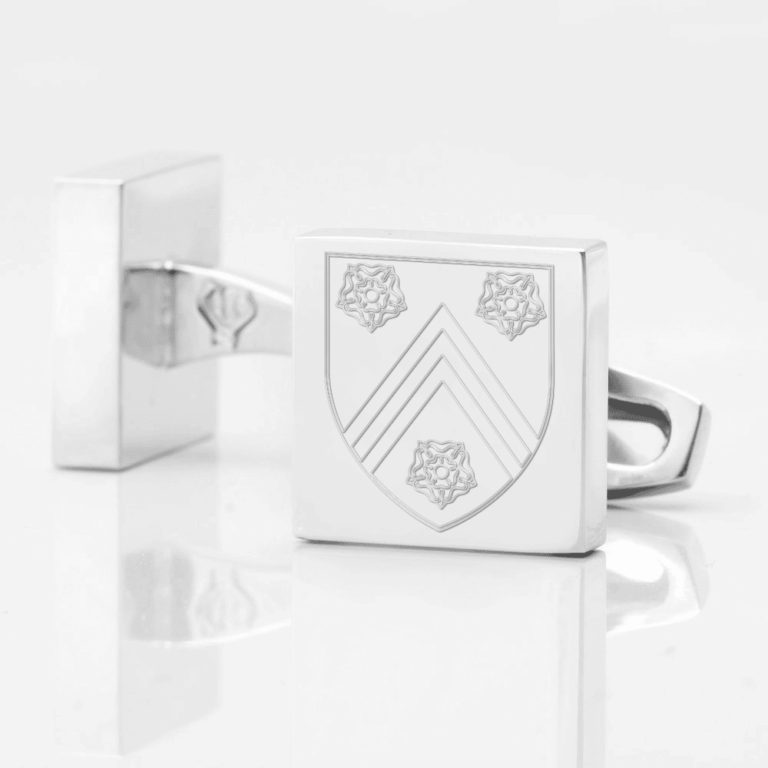 New College Silver Cufflinks