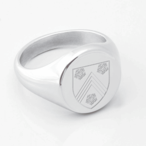 New College Silver Signet Ring