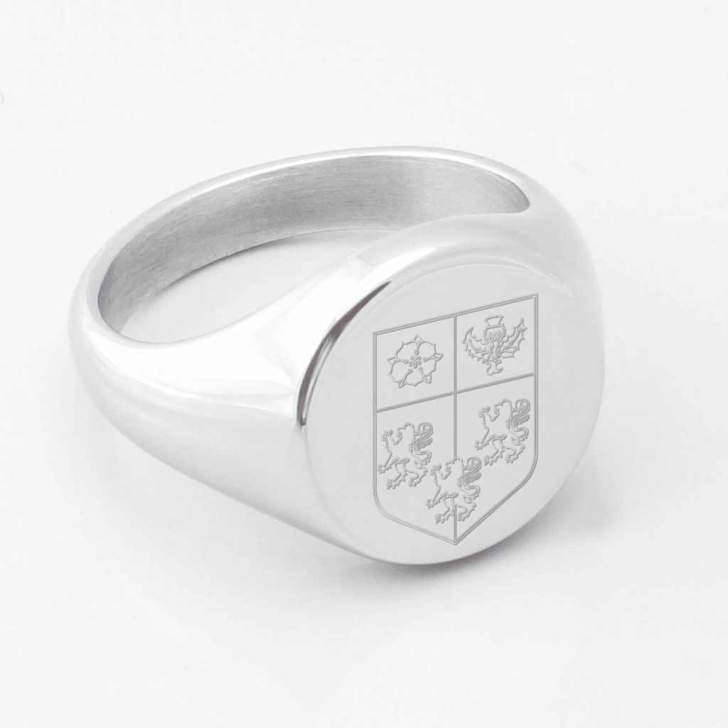 Pembroke College Silver Signet Ring