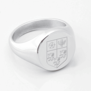 Pembroke College Silver Signet Ring