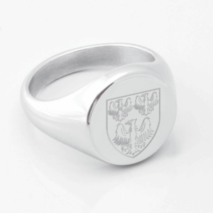 Queens College Oxford Silver Signet Ring