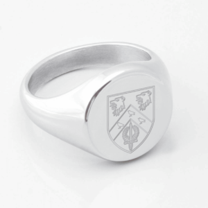 Saint Annes College Silver Signet Ring