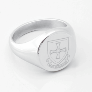 Saint Cuthberts College Silver Signet Ring