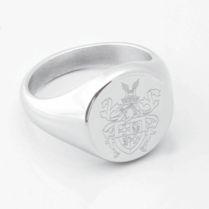 Saint Johns College Silver Signet Ring