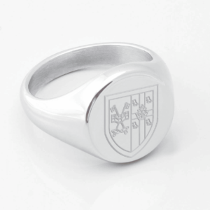 Saint Peters College Silver Signet Ring