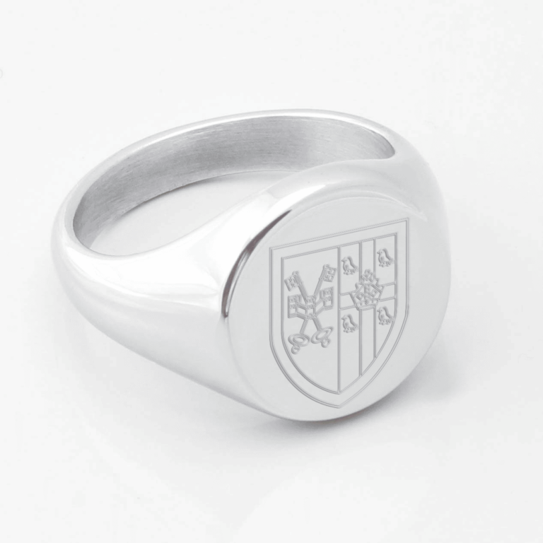 Saint Peters College Silver Signet Ring