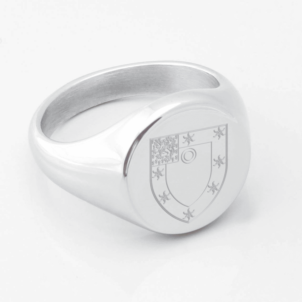 Saint johns College Silver Signet Ring