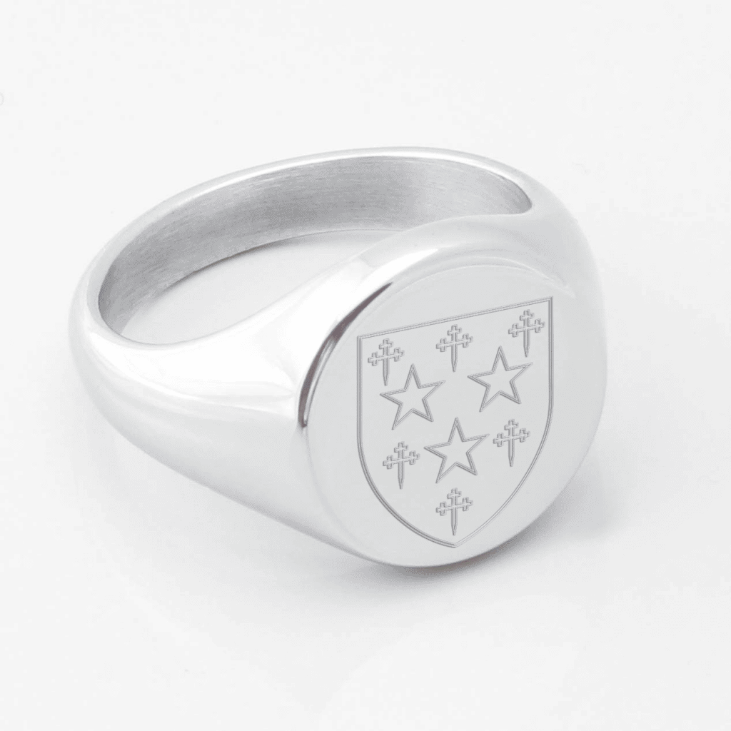 Somerville College Silver Signet Ring