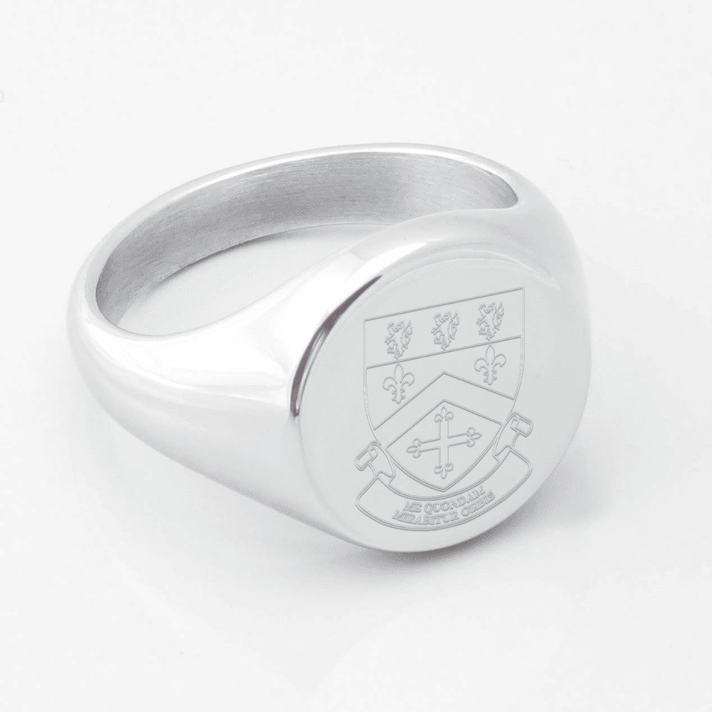 Stephenson College Silver Signet Ring