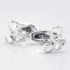 Sterling Silver Doctor Stethoscope Cufflinks 3600