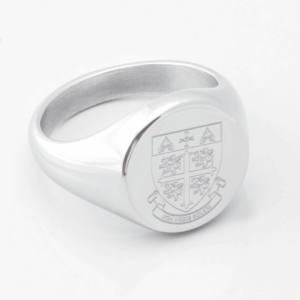 University College Durham Silver Signet Ring