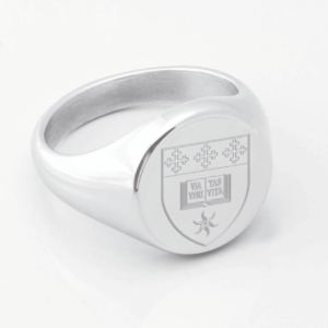 Wycliffe College Silver Signet Ring