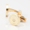Stranraer Football Club Engraved Gold Cufflinks